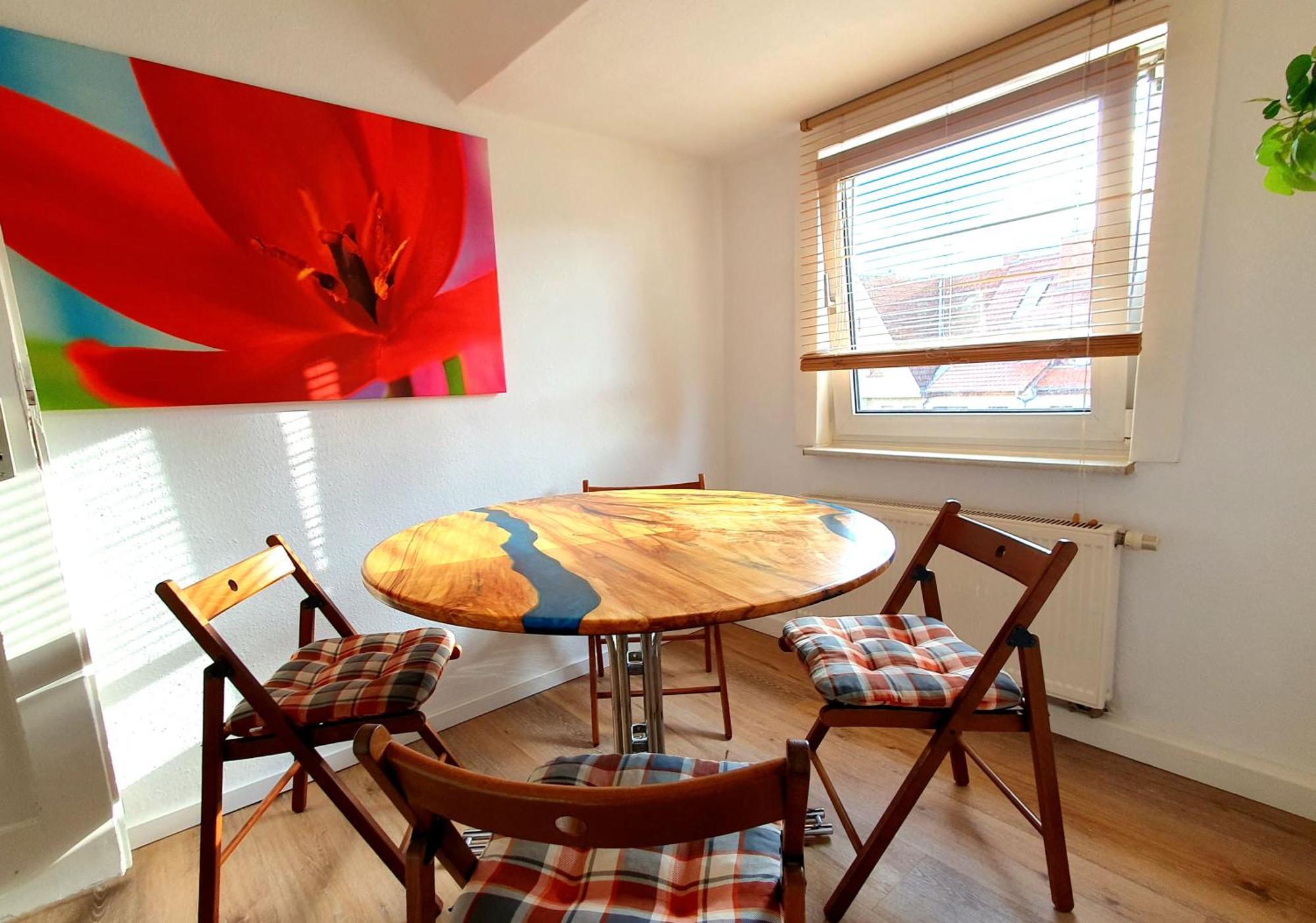 Apartment Am Suedpark Erfurt - Inkl Garten Mit Sitzlounge - Zentrumsnah Exteriör bild
