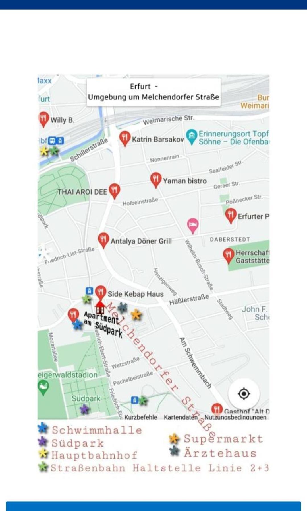 Apartment Am Suedpark Erfurt - Inkl Garten Mit Sitzlounge - Zentrumsnah Exteriör bild